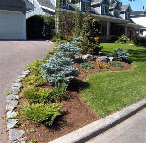 End Of Driveway Landscaping Ideas Driveway Entrance Landscaping