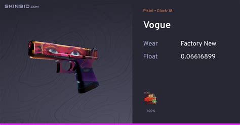 Glock 18 Vogue Factory New