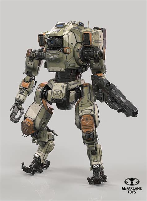 Buddy Titan Julian Moran Titanfall Mech Robots Concept