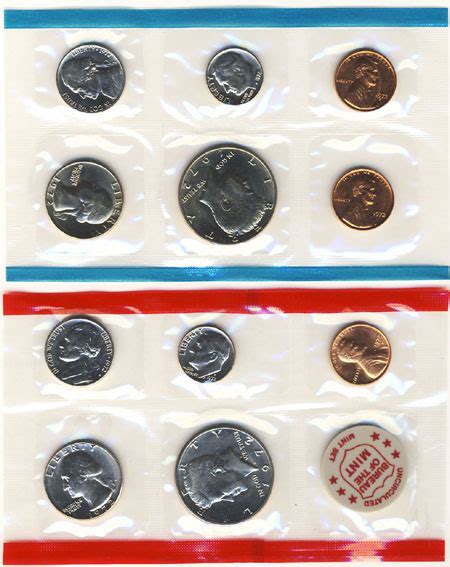 1972 Mint Set Us Mint Uncirculated Coin Sets