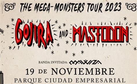 Gojira Y Mastodon Llegan A Chile Con El Evento The Mega Monsters Tour