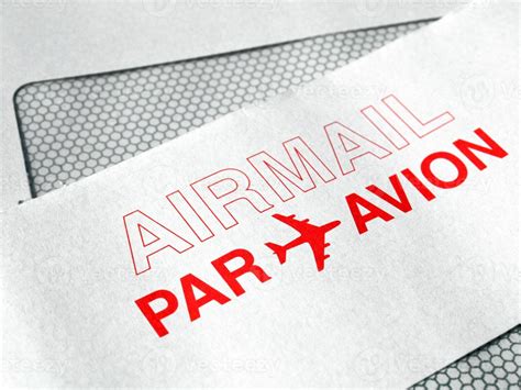 Airmail Par Avion Envelope 4529700 Stock Photo At Vecteezy