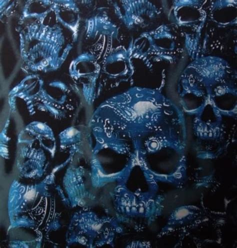 Blue Skull Backgrounds 38 Wallpapers Adorable Wallpapers