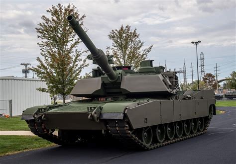 Fresh New M1a2 Sep V3 Abrams Main Battle Tank Parked At The Joint
