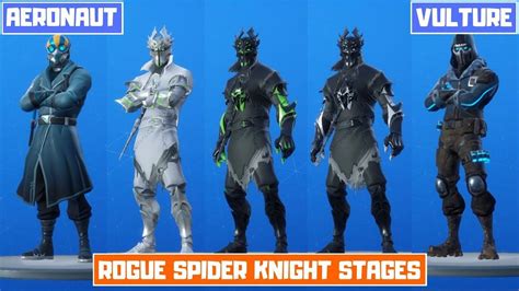 Fortnite Legendary Rogue Spider Knight Outfit 2000 V Bucks Eu Xbox One