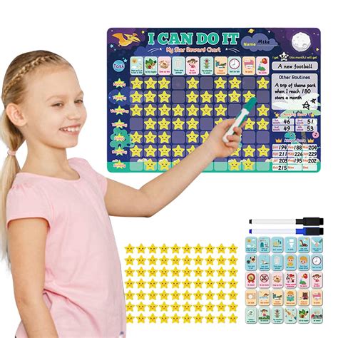 Buy Magnetic Reward Chart Behaviour Charts With Golden Starsdaily