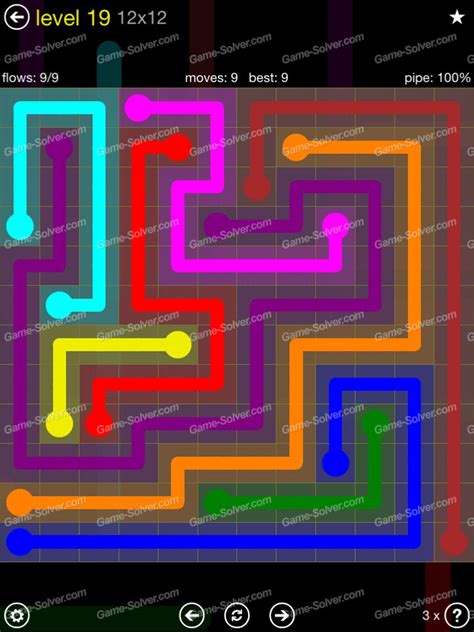 Flow Extreme Pack 2 1212 Level 19 Game Solver