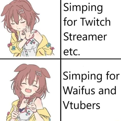 Simping For Twitch Streamer T Lete Simping For Waifus And Vtubers