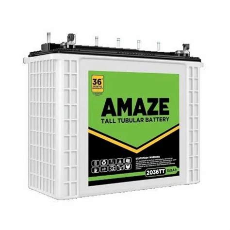 Luminous Amaze 150ah Tall Tubular Battery Warranty 4 Years 12 At Rs