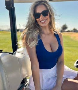 Paige Spiranac Leaves Jaws Dropped In Tight Spandex Shorts On Course As She Teases Fans With