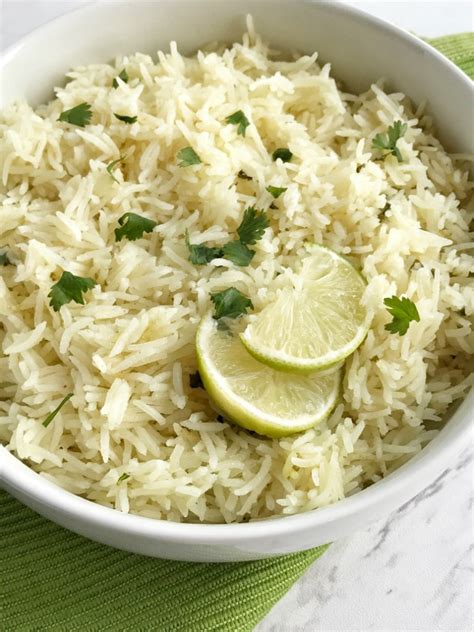 · combine the rinsed and drained rice with water—we're working with a ratio . Cilantro Lime Rice - Together as Family