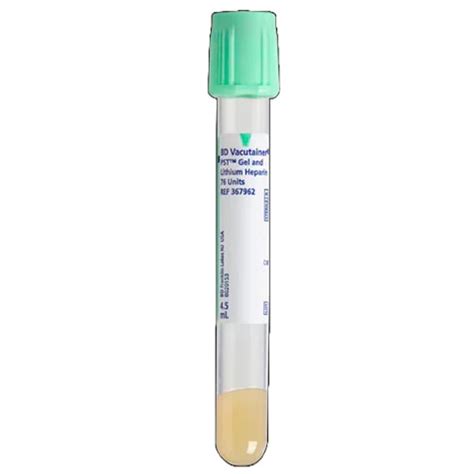 Ml Bd Vacutainer Blood Collection Tubes With Pst American