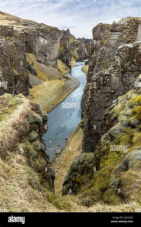 The Canyon Of Fjaðrárgljúfur Is Located Near Kirkjubæjarklaustur In