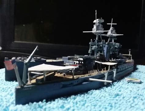 Uss Arizona Bb 39 Plastic Model Military Ship Kit 1700 Scale