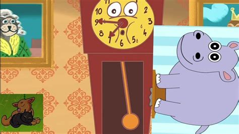 hickory dickory dock hippo youtube