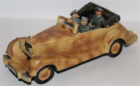 King And Country Ww2 German Army Ws022 Rommel Staff Car Set Mib Ebay
