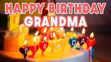 💗 Happy Birthday Grandma Song Female Version 💗 Happy Birthday Dear Grandma Happy Birthday To