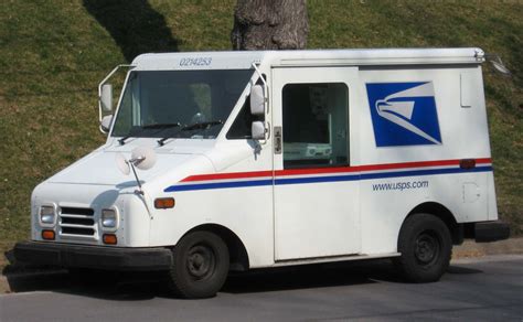 File USPS Mail Truck