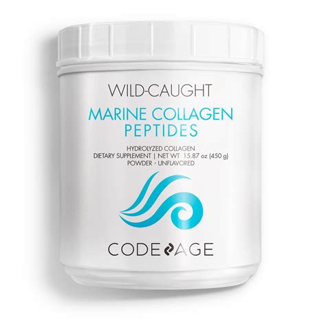 Codeage Wild Caught Marine Collagen Peptides Powder Type I And Iii Non