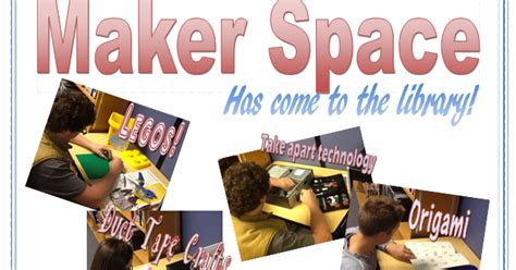 The Techy Teacher Librarian The Library Maker Space
