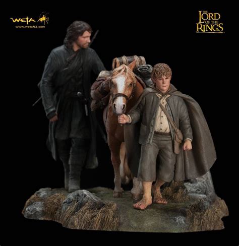 Lotr Statue Fellowship Of The Ring Set 3 Lord Of The Rings Weta