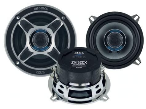 Hifonics Zeus Zxi 52cx 5 14 Zeus Zxi Series Speakers The Bass Bin