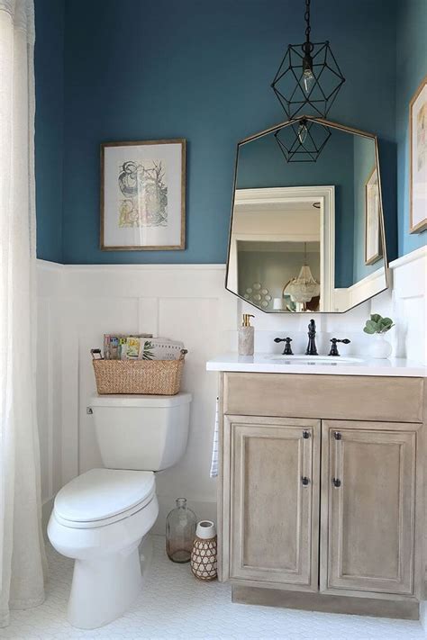 25 Stunning Powder Room Makeovers Best Bathroom Colors Small