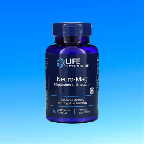 Neuro Mag Magnesium L Threonate From 2000 Mg Magtein 90caps Life