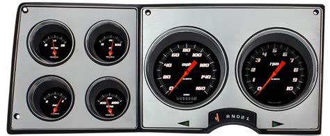 Classic Instruments Ct73vsb Direct Fit Square Body Gauge Cluster