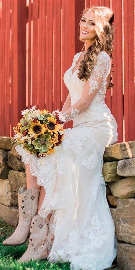 Countryweddingdresses Cowgirl Wedding Dress Country Style Wedding