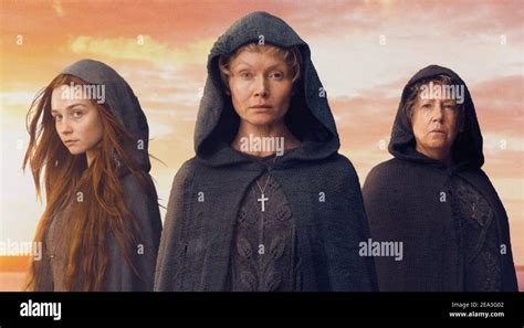 Lambs Of God 2019 Sky Vision Tv Series With From Left Jessica Barden