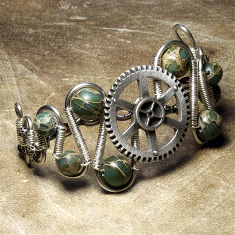 Steampunk Bracelet W By Catherinetterings On Deviantart