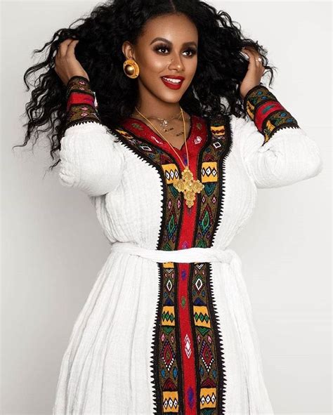 Ethiopian Glamour On Instagram “stunning In Her Traditional Dress 😍😍