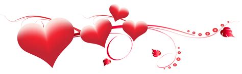 Valentines Day Hearts Decoration Transparent Png Clip Art Image