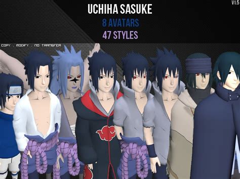 Second Life Marketplace Uchiha Sasuke Avatar