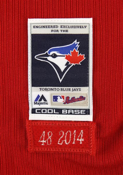 Lot Detail August Ja Happ Toronto Blue Jays Game Worn Canada Day Alternate Jersey