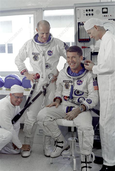 Gemini 6a Crew Stock Image S3400063 Science Photo Library