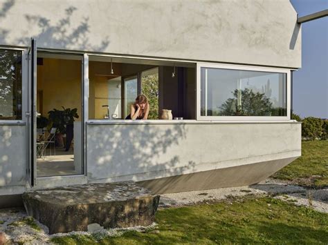 Small Concrete House Opens Up To The Swedish Landscape Small Concrete