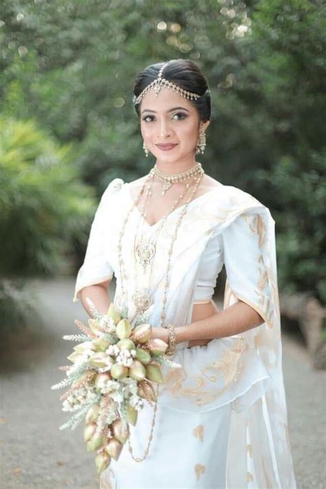 Sinhalese People Bridal Dress Design Bridal Wear Wedding Attire