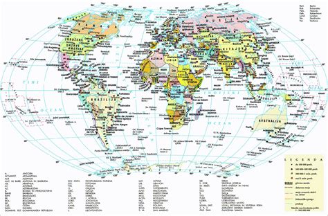 World Of Map Zemljevid Sveta
