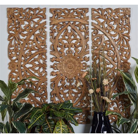 Carved Wood Wall Panels Wood Wall Plaques Wood Panel Walls Wooden