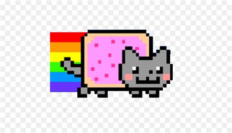 Nyan Cat Pixel Art Png Download 512512 Free Transparent Nyan Cat