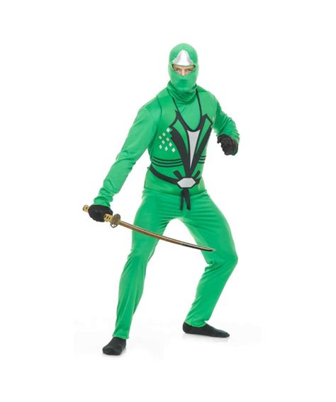 Green Ninja Avengers Series 2 Mens Costume Ninja Costumes