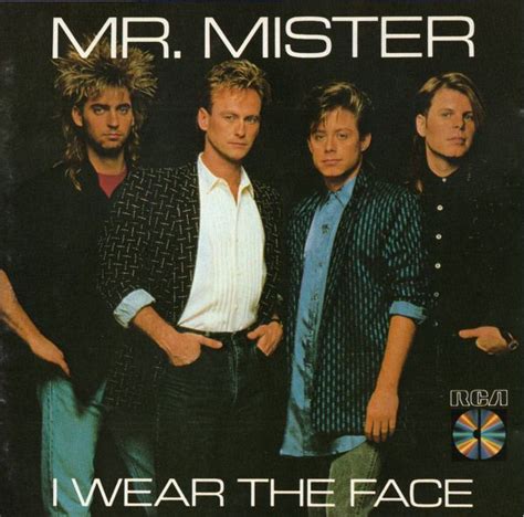 Mr Mister I Wear The Face 1986 Cd Discogs