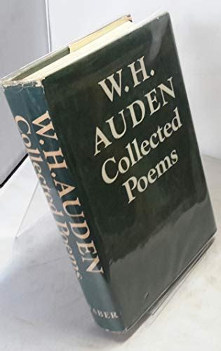 Collected Poems Auden W H 9780571108336 Abebooks