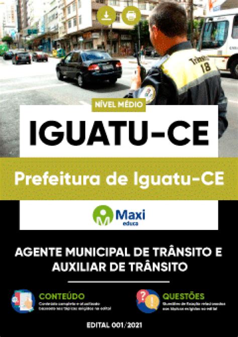 Apostila Digital Em Pdf Da Prefeitura De Iguatu Ce Agente Municipal De Trânsito E Auxiliar De