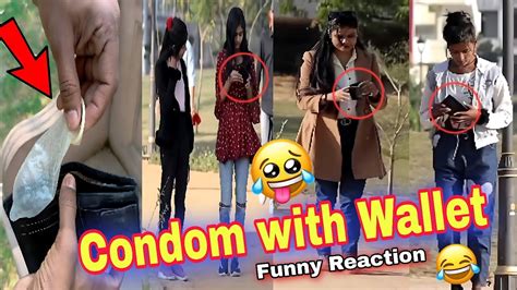 condom with wallet twist prank 😂😂 condom wallet prank 2023 youtube