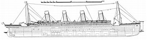 RMS Titanic Blueprint - Download free blueprint for 3D modeling