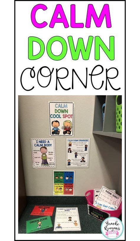 Calm Down Corner For You Students To Go When They Need A Break And Need