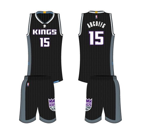 Sacramento Kings Uniform Alternate Uniform National Basketball